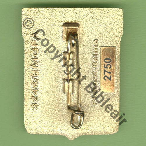 3248.EMGFA 2017 ET.2.64 ANJOU EVREUX  PICHARD BALME Griffes et butees Dos scintillant NoEMGFA Relef No2750 sur cartouche 26x35mm Src.Y.GENTY 15Eur07.17 